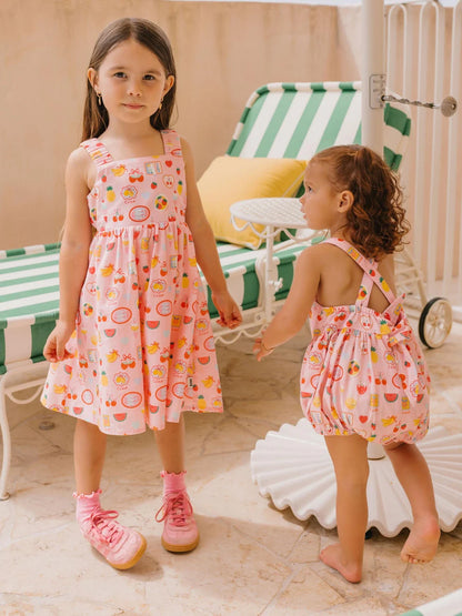 HUXBABY | TIE DRESS | BEACH CLUB PARADISE