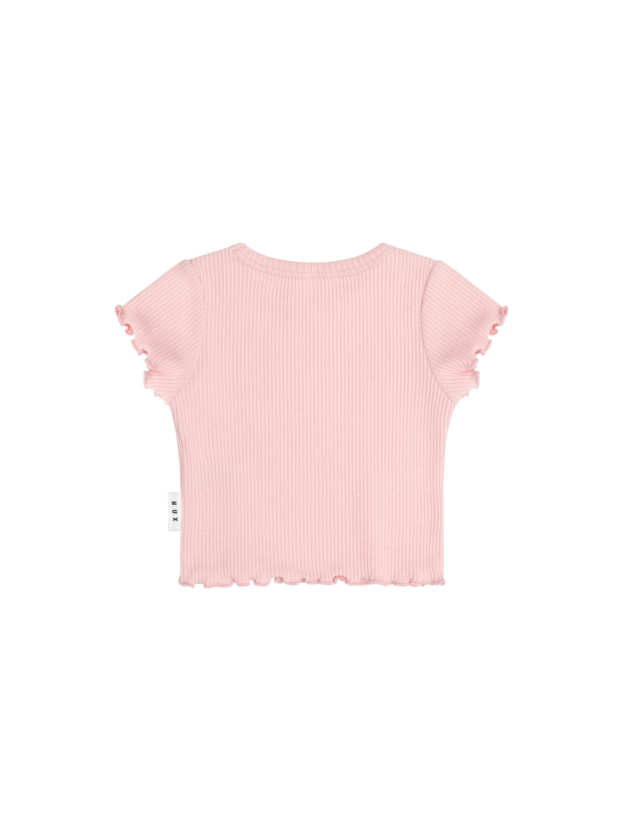 Huxbaby Rib Tee - Candy Pink