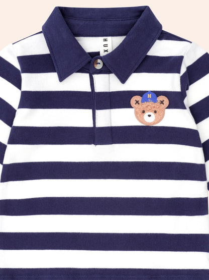 HUXBABY VARSITY HUX POLO