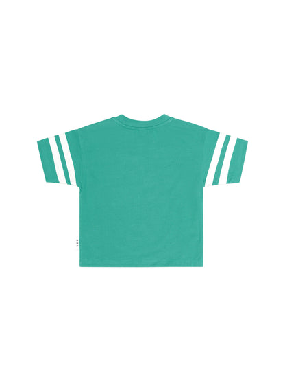 HUXBABY | SPORTY STRIPE SLOUCHY TEE