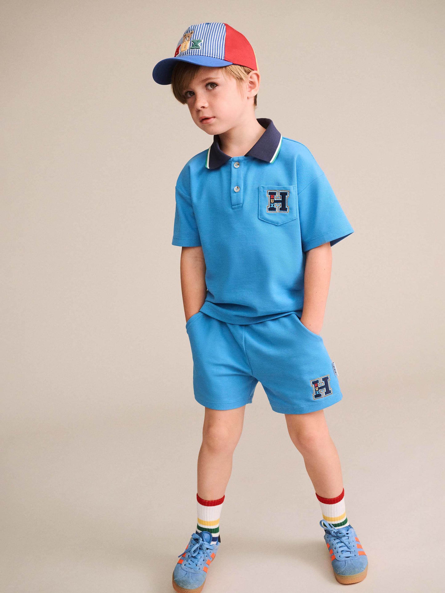 HUXBABY | COLLEGIATE PIQUE POLO