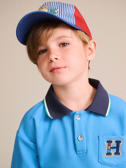 HUXBABY | COLLEGIATE PIQUE POLO