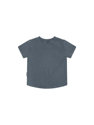 Huxbaby Organic Cotton T-Shirt - Digger Navy