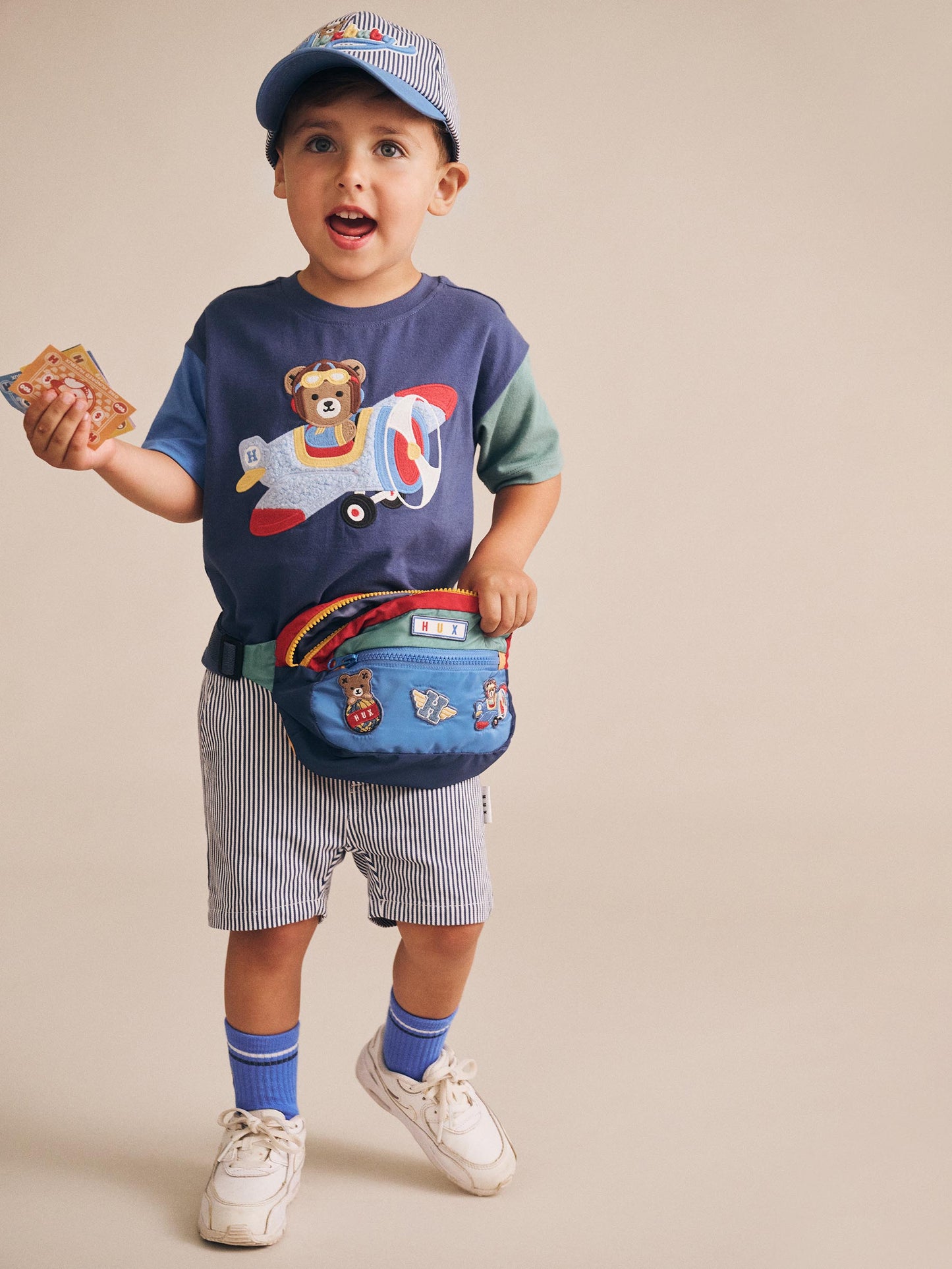 HUXBABY AVIATOR BOXY TEE