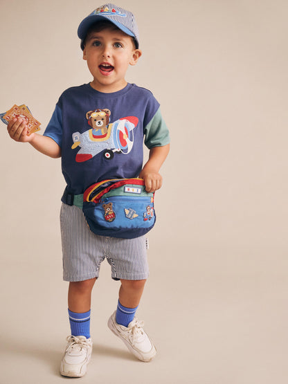 HUXBABY AVIATOR BOXY TEE