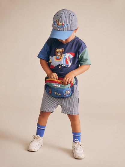 HUXBABY AVIATOR BOXY TEE