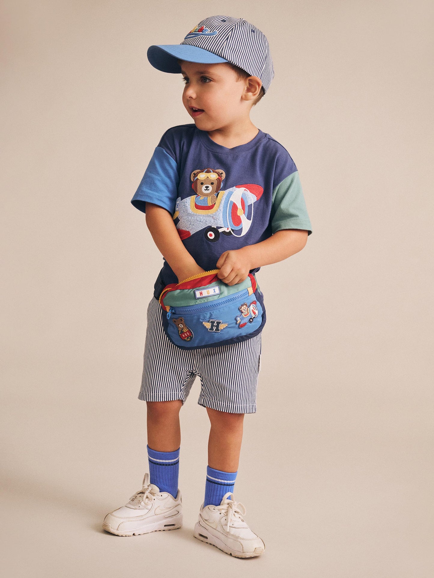 HUXBABY AVIATOR BOXY TEE