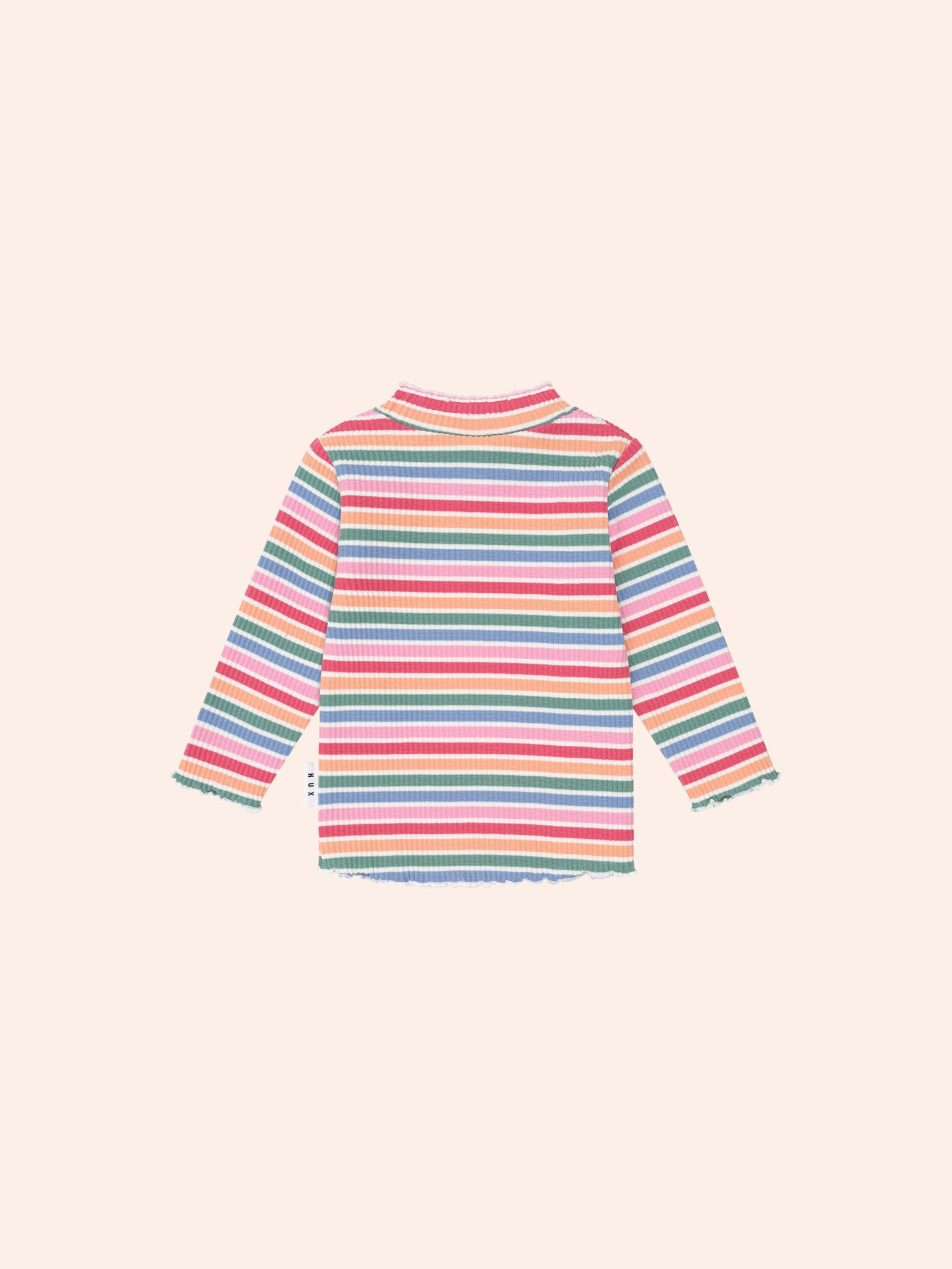HUXBABY TUTTI FRUTTI STRIPE SKIVVY