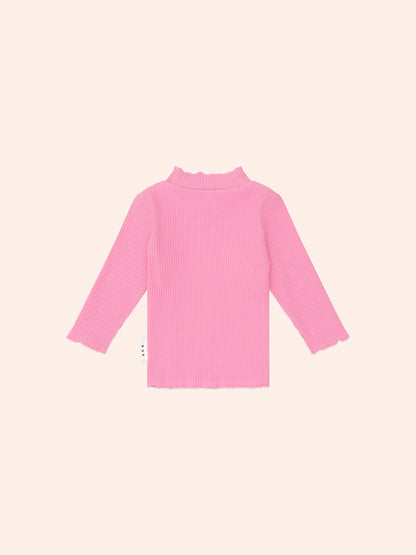 HUXBABY STRAWBERRY RIB SKIVVY