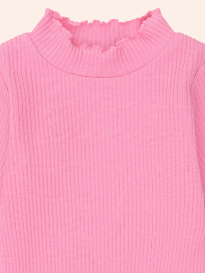 HUXBABY STRAWBERRY RIB SKIVVY