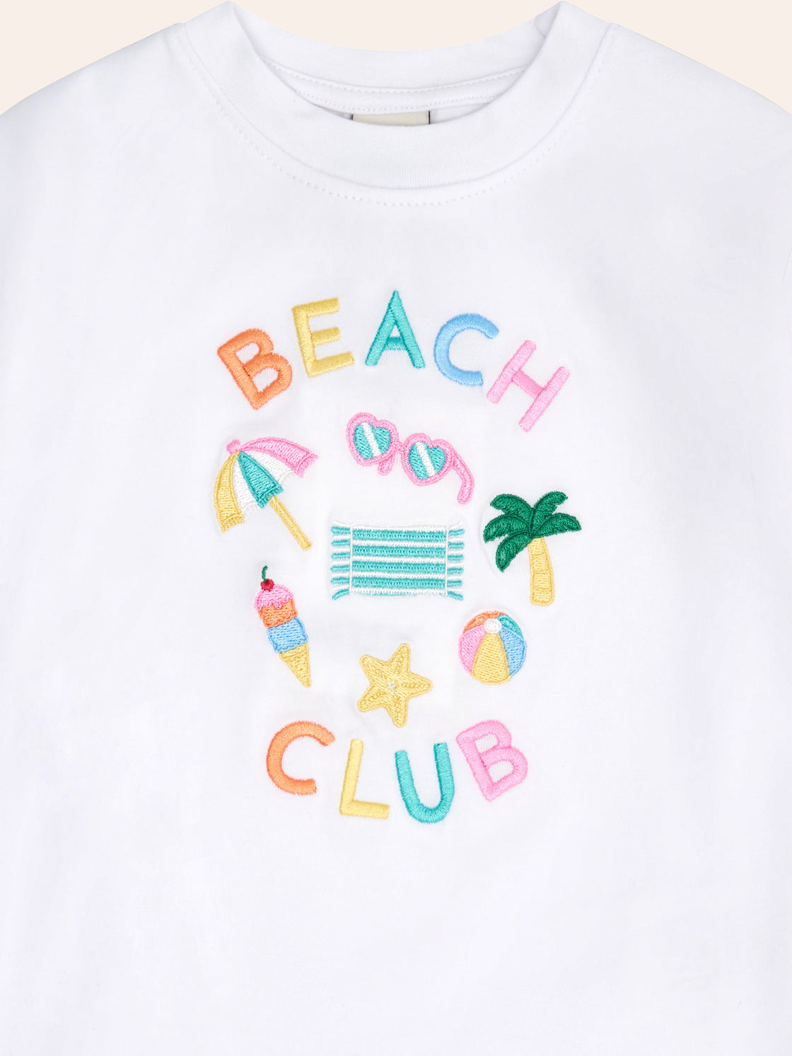 HUXBABY | DROP SHOULDER TEE | BEACH CLUB