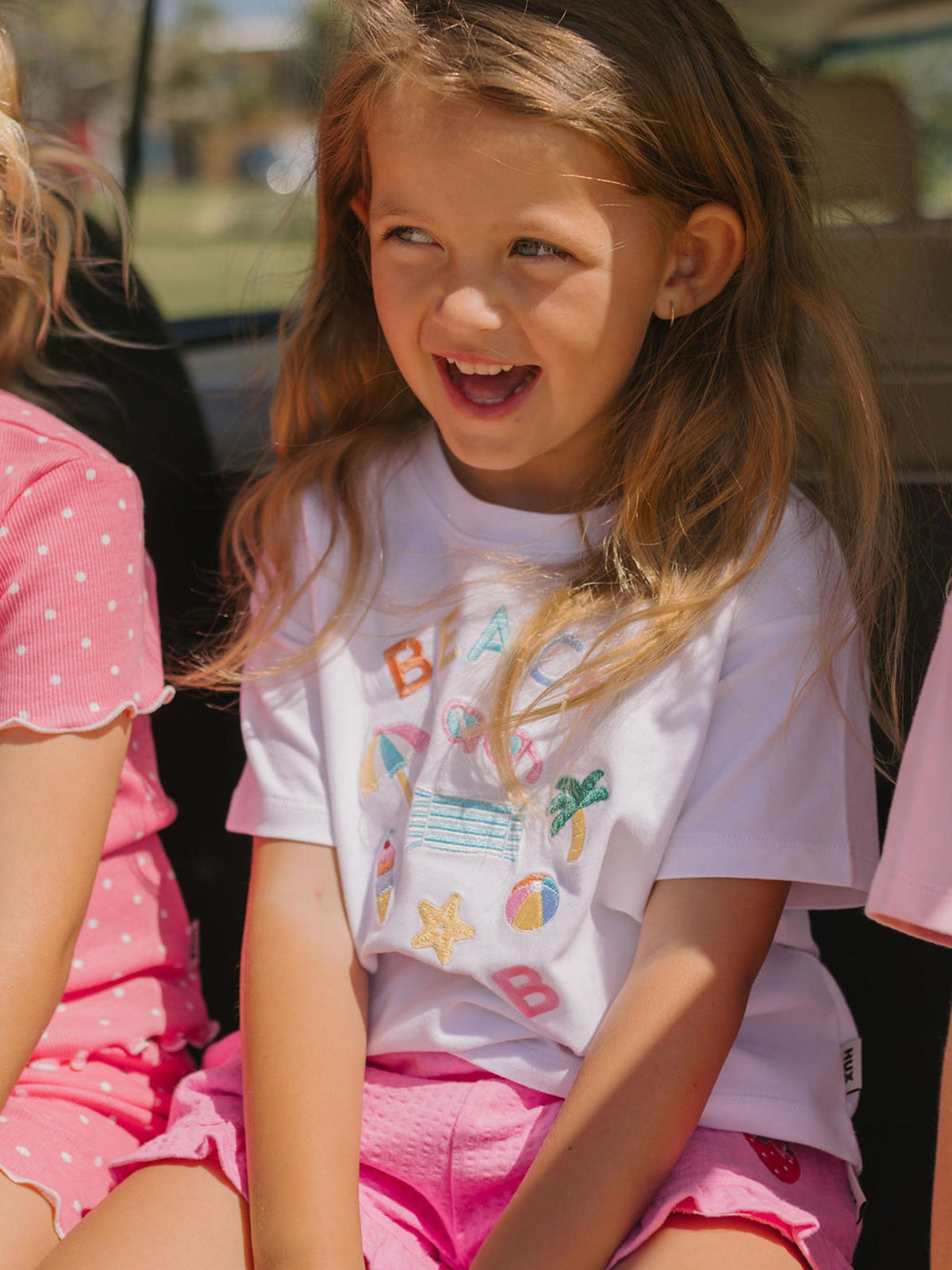 HUXBABY | DROP SHOULDER TEE | BEACH CLUB