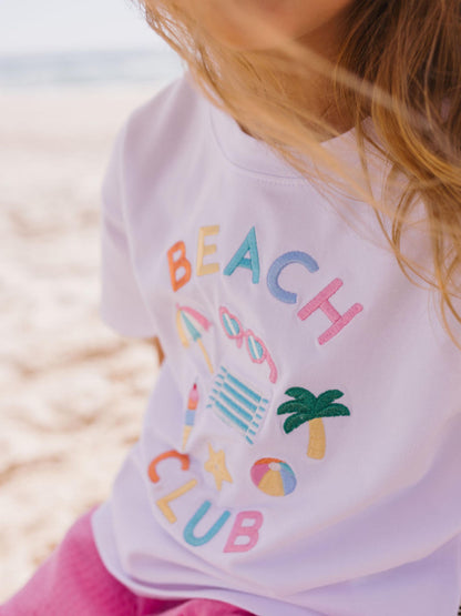 HUXBABY | DROP SHOULDER TEE | BEACH CLUB
