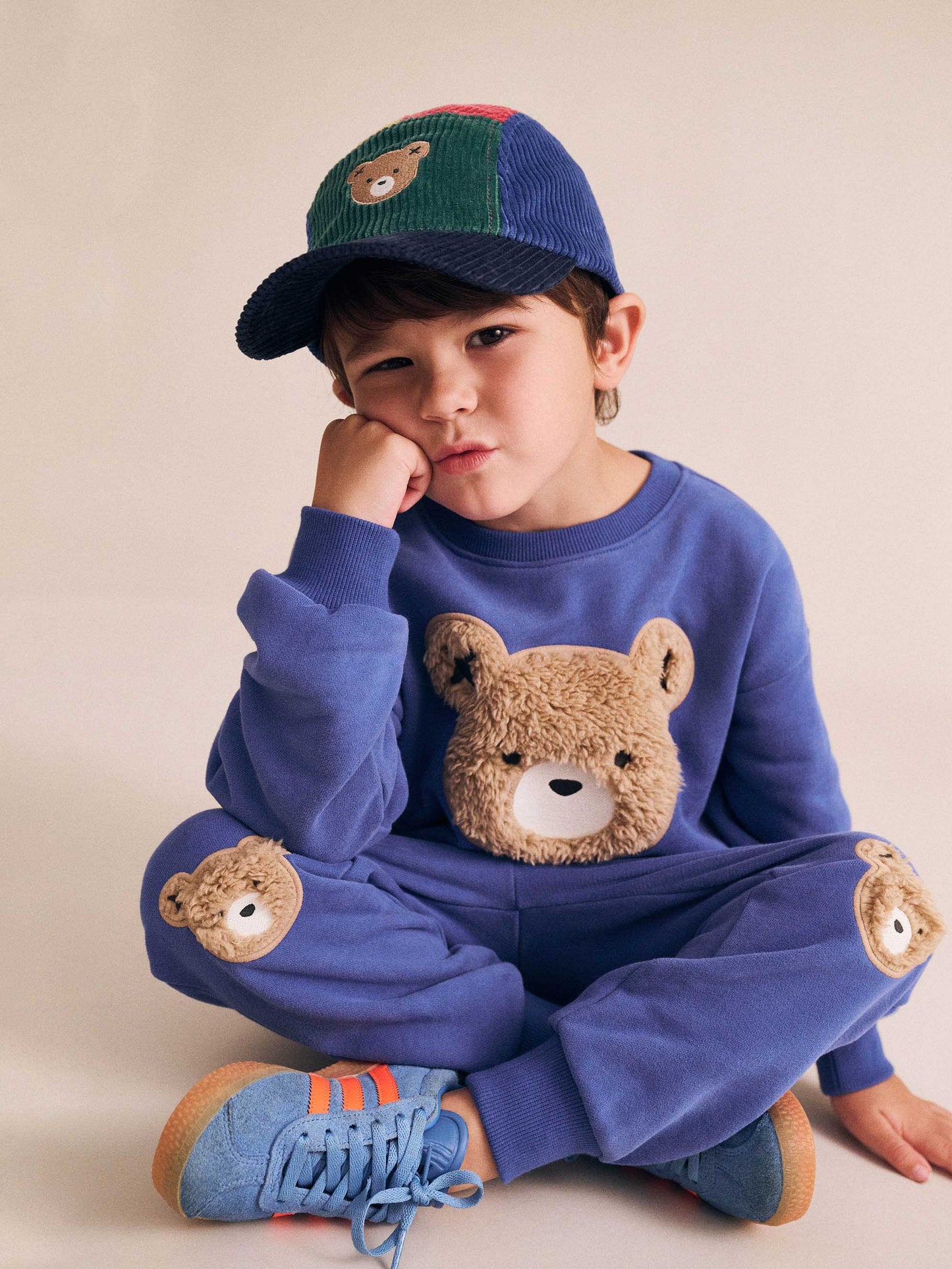 HUXBABY FURRY HUXBEAR TRACK PANT | COBALT