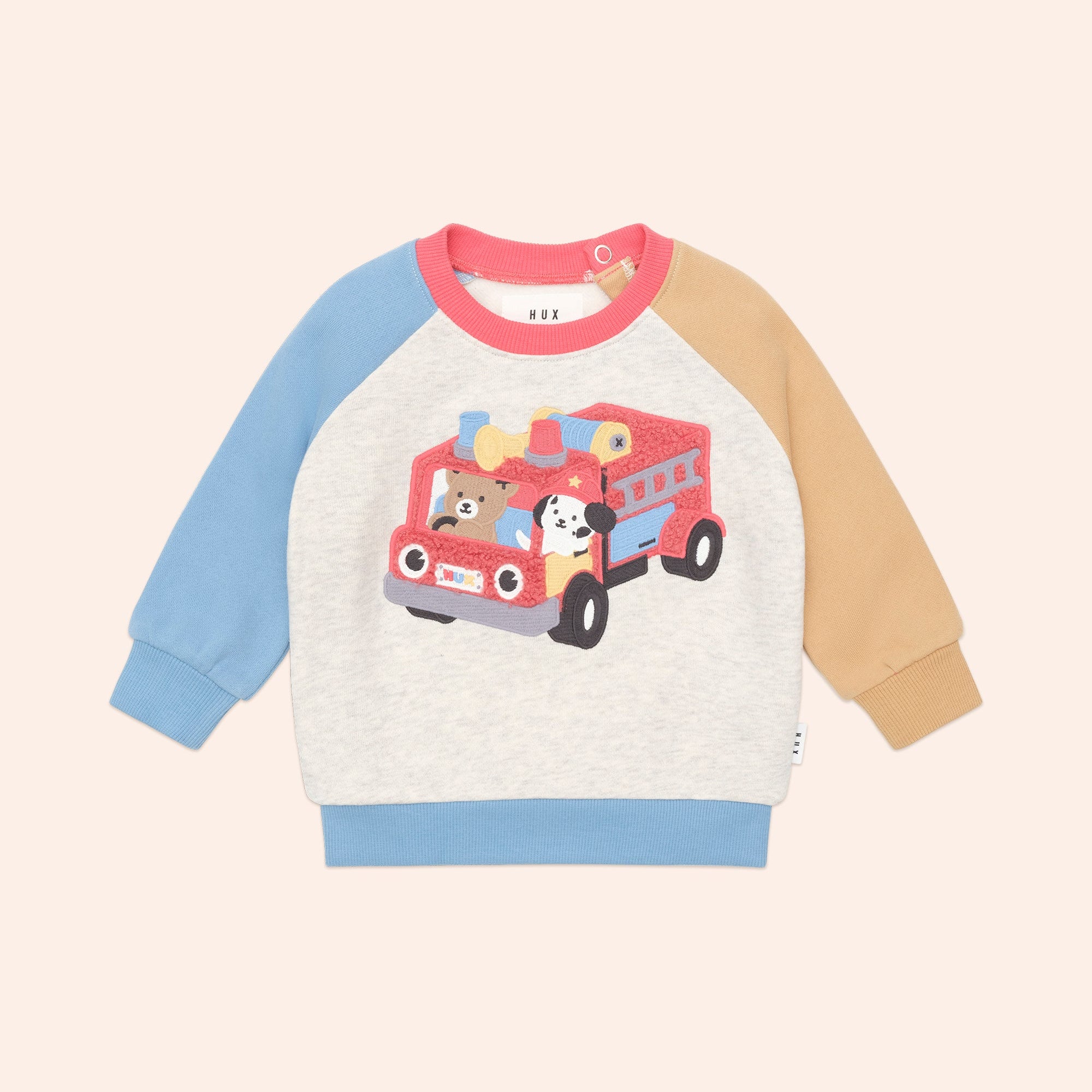 Hux Firefighting HUXBABY FIRE TRUCK HUX SWEATSHIRT – Angus & Dudley Collections