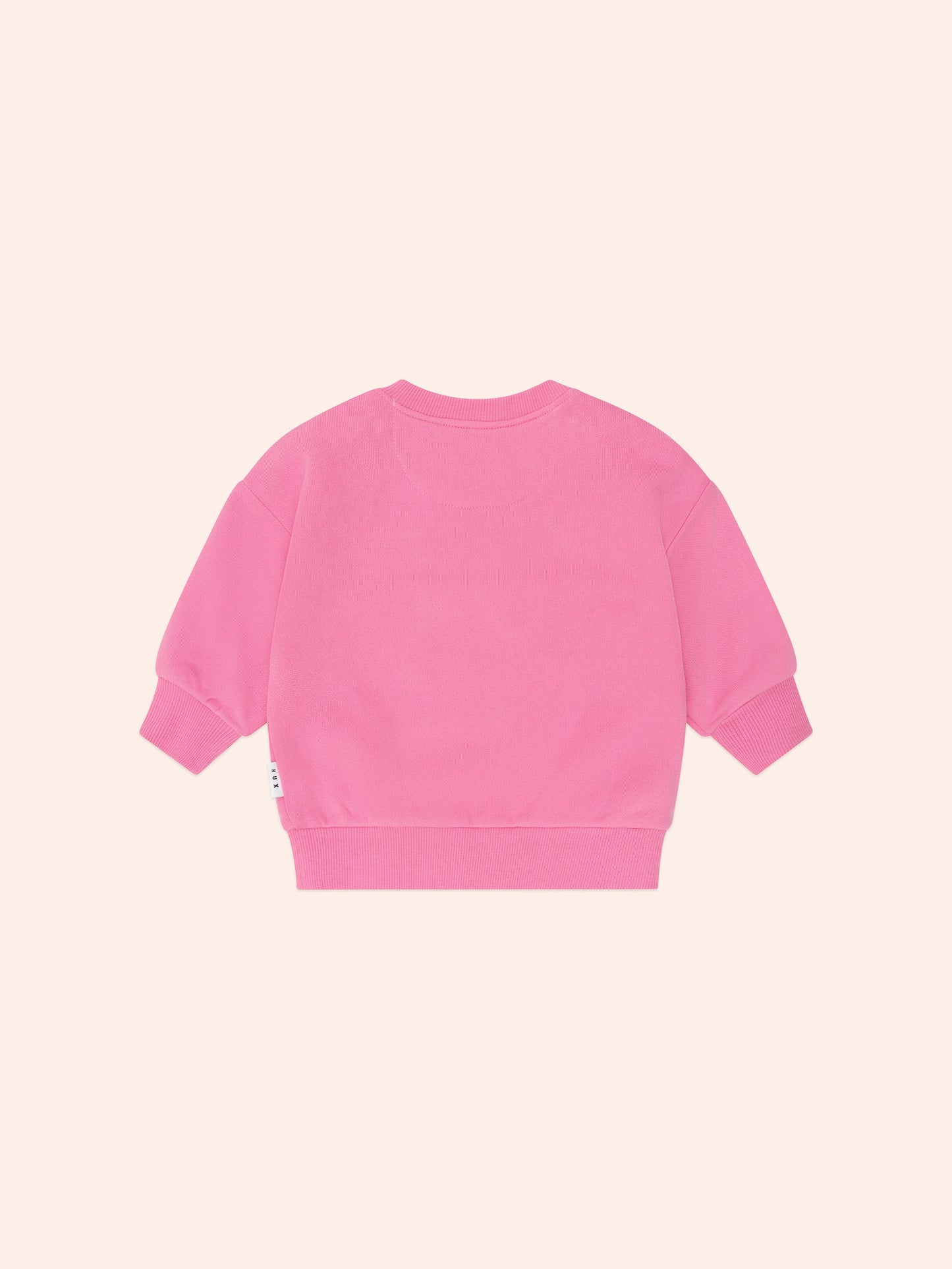 HUXBABY FURRY HUXBEAR SWEATSHIRT | PINK