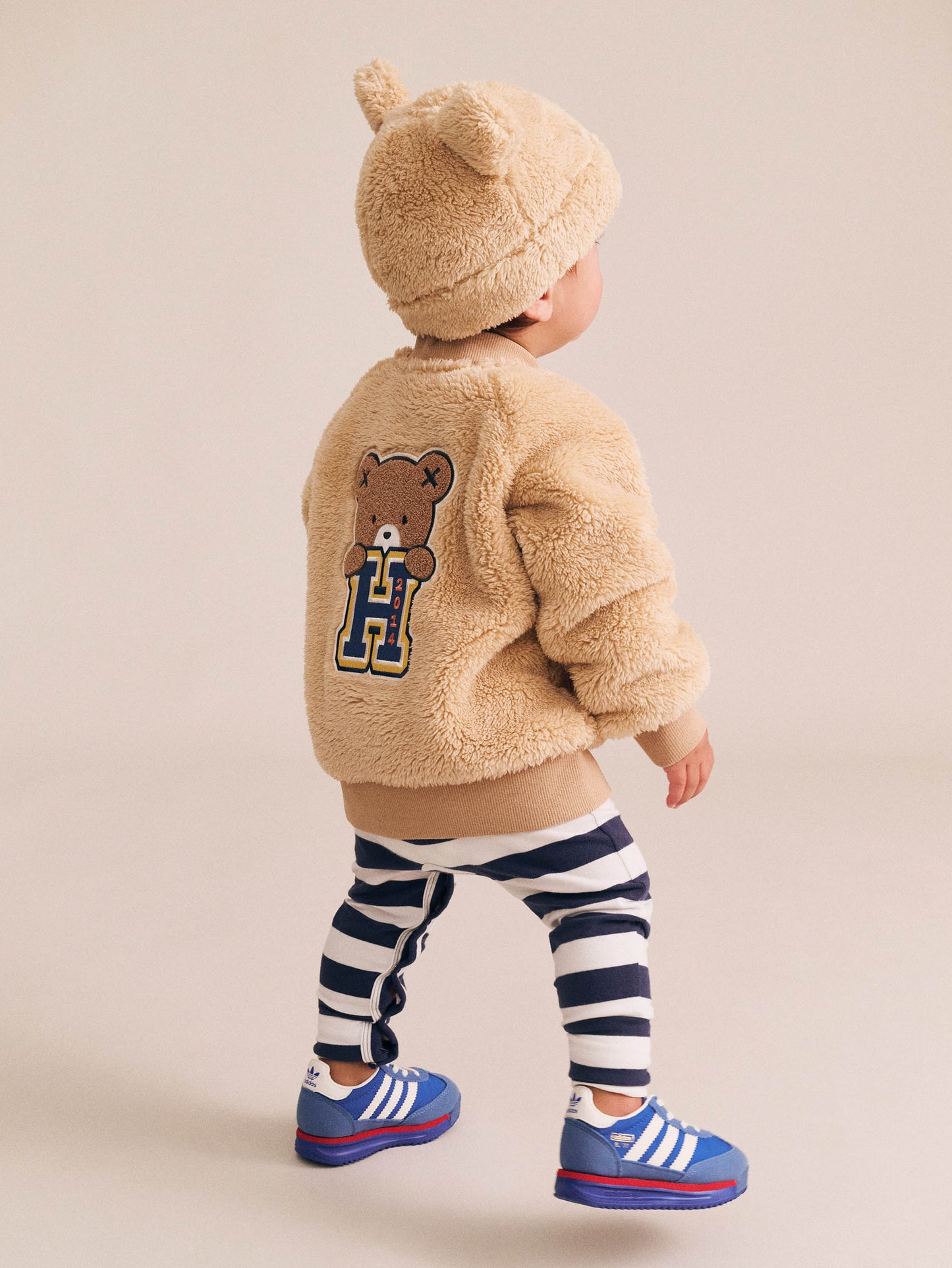 HUXBABY VARSITY HUX FURRY JACKET