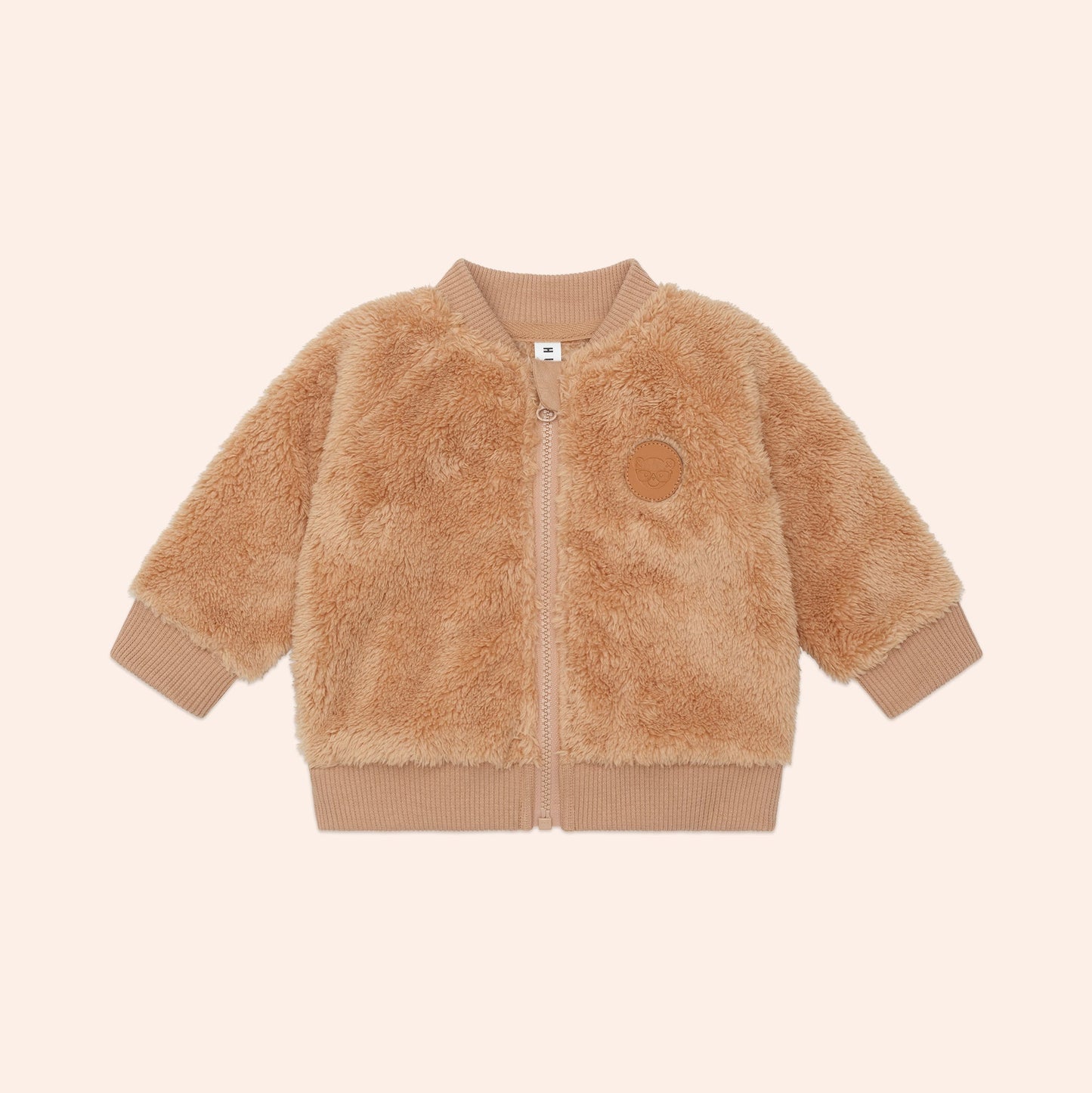 HUXBABY VARSITY HUX FURRY JACKET