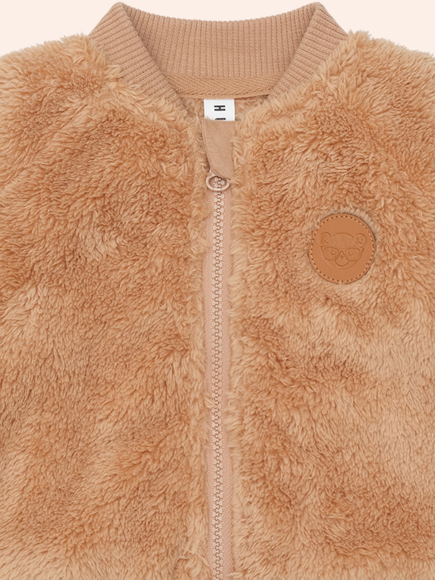 HUXBABY VARSITY HUX FURRY JACKET