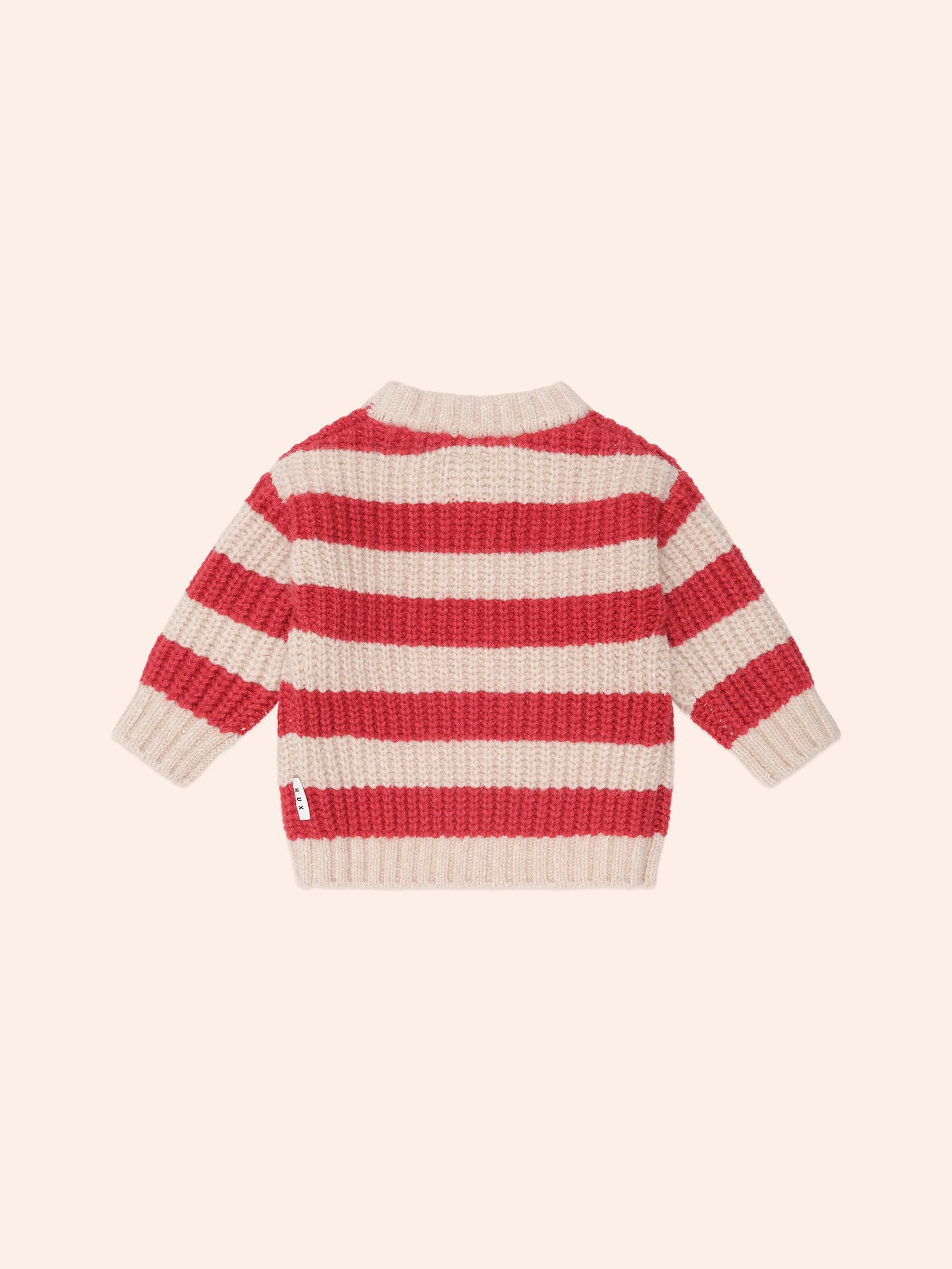 HUXBABY CLASSIC STRIPE JUMPER | RED