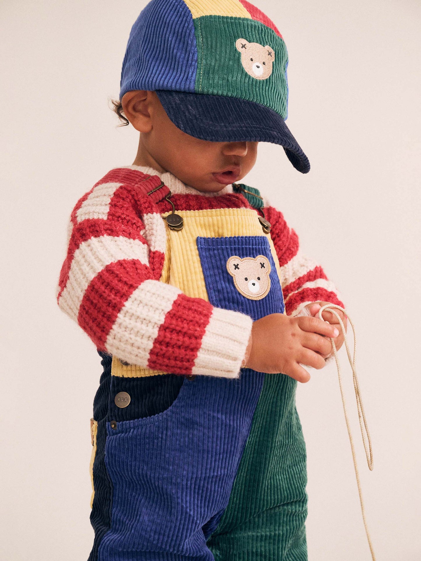 HUXBABY CLASSIC STRIPE JUMPER | RED
