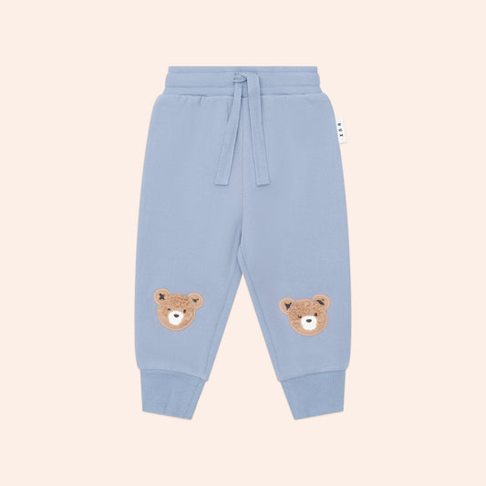 HUXBABY STONE BLUE FURRY HUXBEAR TRACK PANT