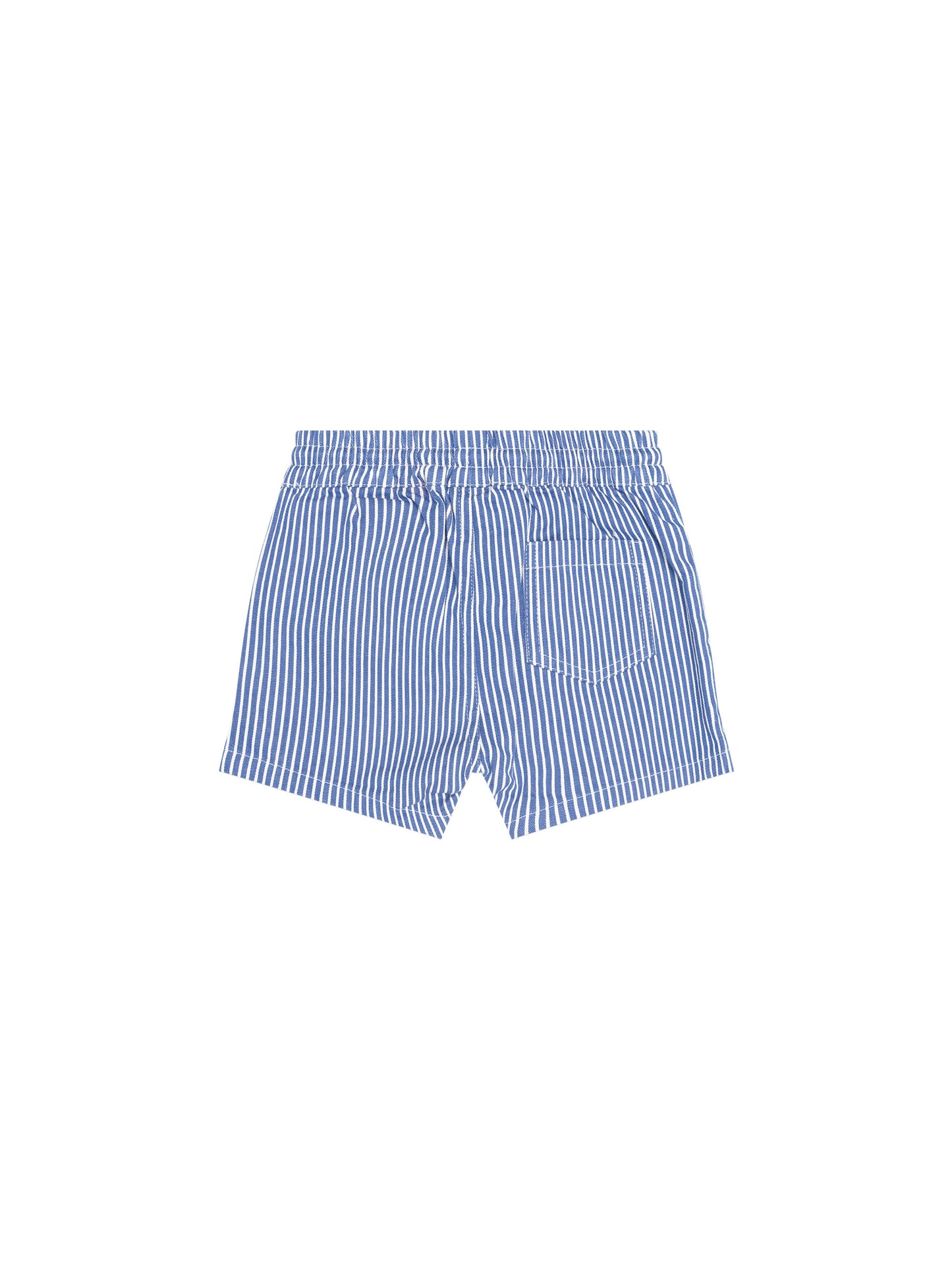 HUXBABY | COBALT STRIPE DRAWCORD SHORT