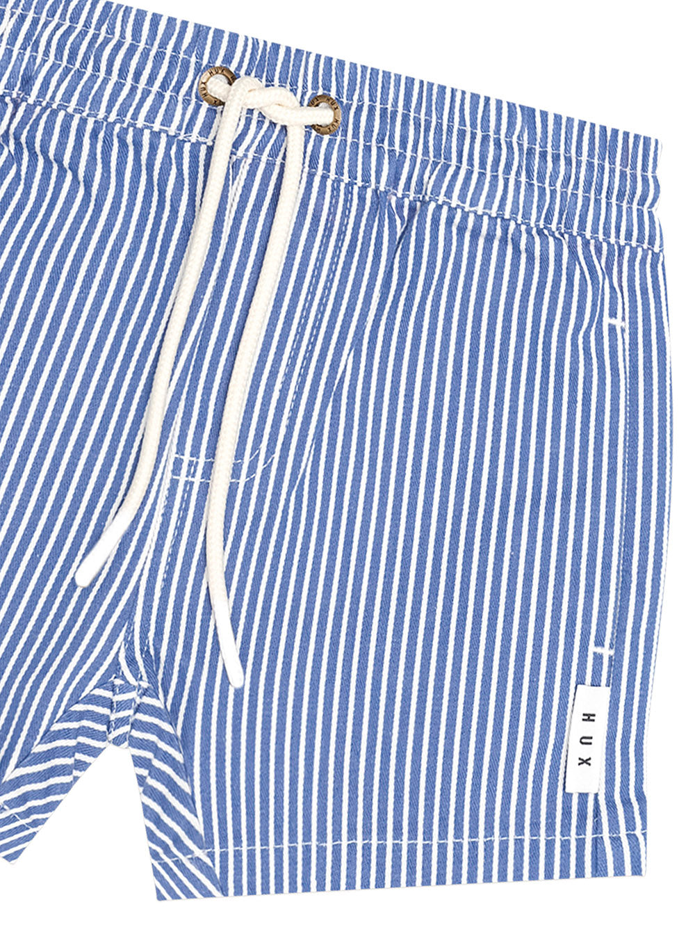 HUXBABY | COBALT STRIPE DRAWCORD SHORT