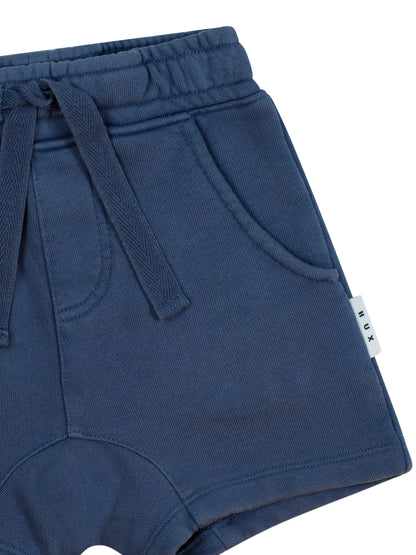 HUXBABY SLOUCHY SHORTS NAVY