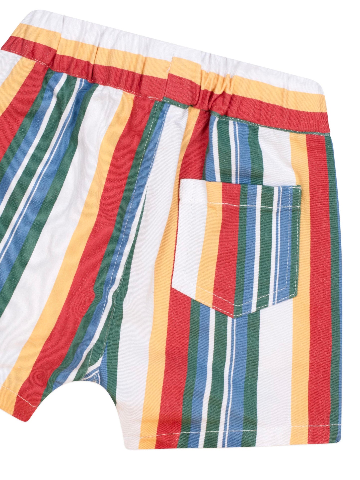 HUXBABY VINTAGE STRIPE SHORTS