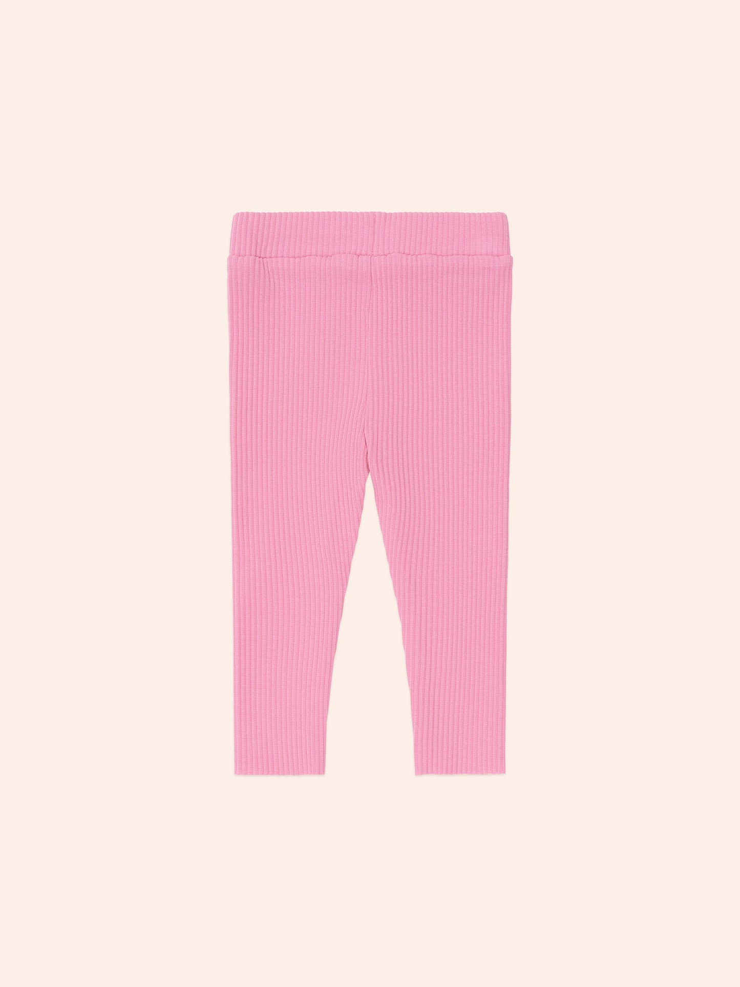 HUXBABY RIB LEGGING | STRAWBERRY
