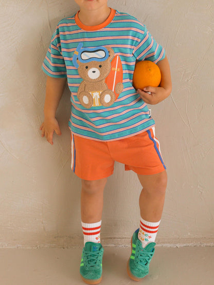 HUXBABY | SLOUCHY SHORT | SUNSET