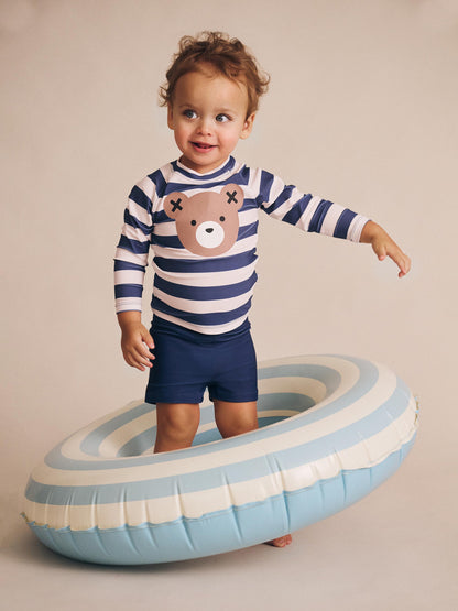 HUXBABY STRIPE SWIM SET