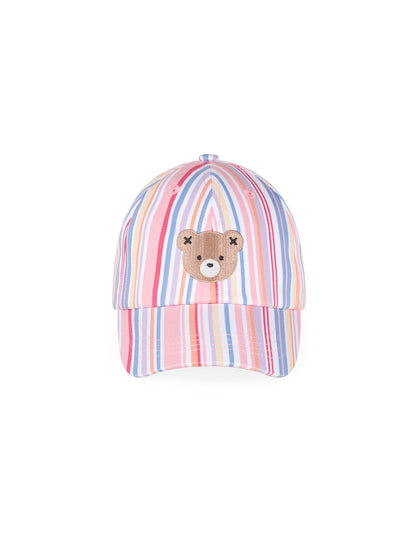 HUXBABY PASTEL STRIPE HUXBEAR HAT