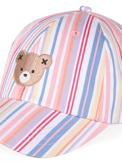 HUXBABY PASTEL STRIPE HUXBEAR HAT
