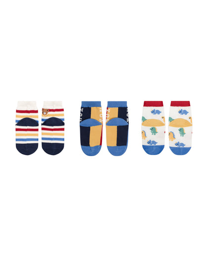 HUXBABY BEST SOCKS EVER 3PK PRIMARY