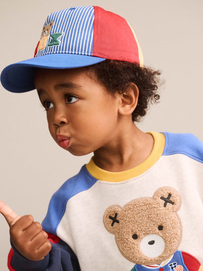 HUXBABY | 3D STRIPE SPLICED HAT