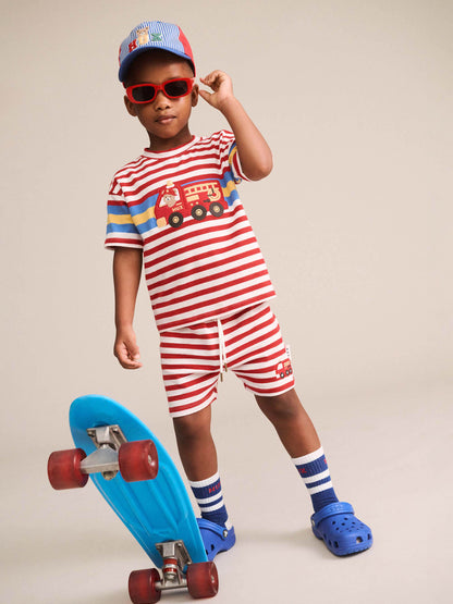 HUXBABY | 3D STRIPE SPLICED HAT