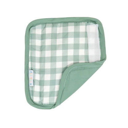 ALL 4 ELLA PRAM HARNESS COVER | GINGHAM SAGE