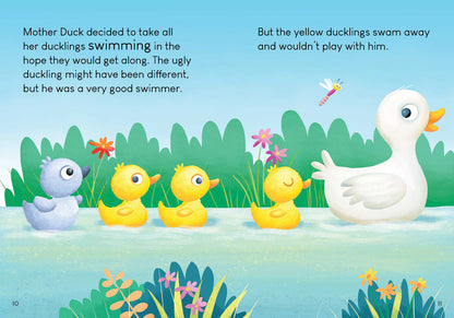 Kids Little Readers Hardcover Book - The Ugly duckling