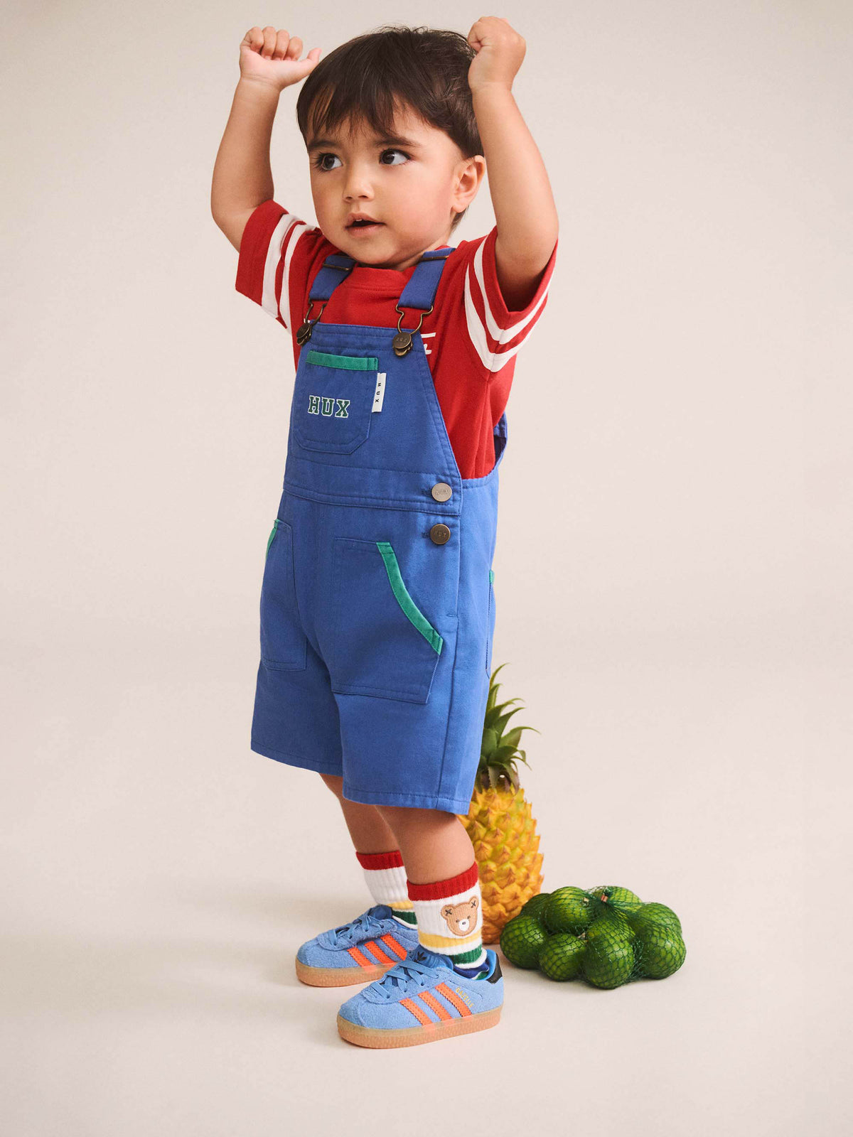 HUXBABY | COBALT SHORT OVERALL