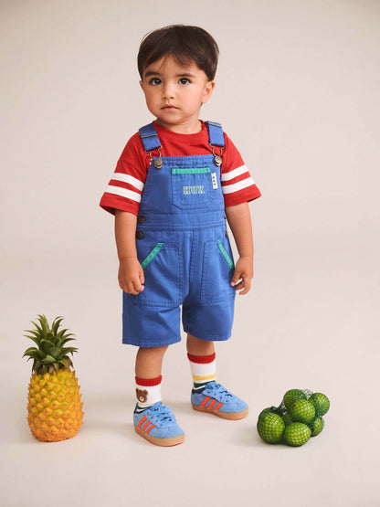 HUXBABY | COBALT SHORT OVERALL