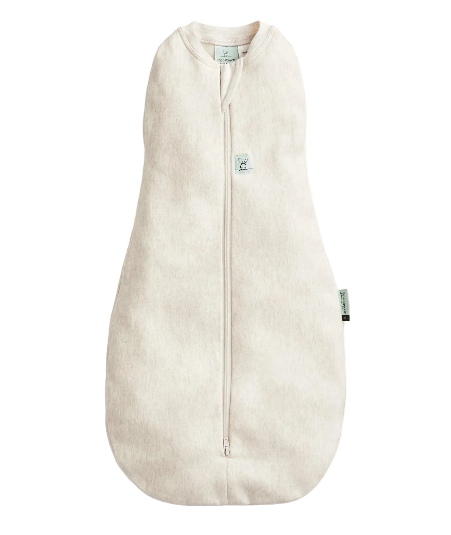 ERGO POUCH COCOON SWADDLE SLEEPING BAG 1.0TOG | OATMEAL MARLE