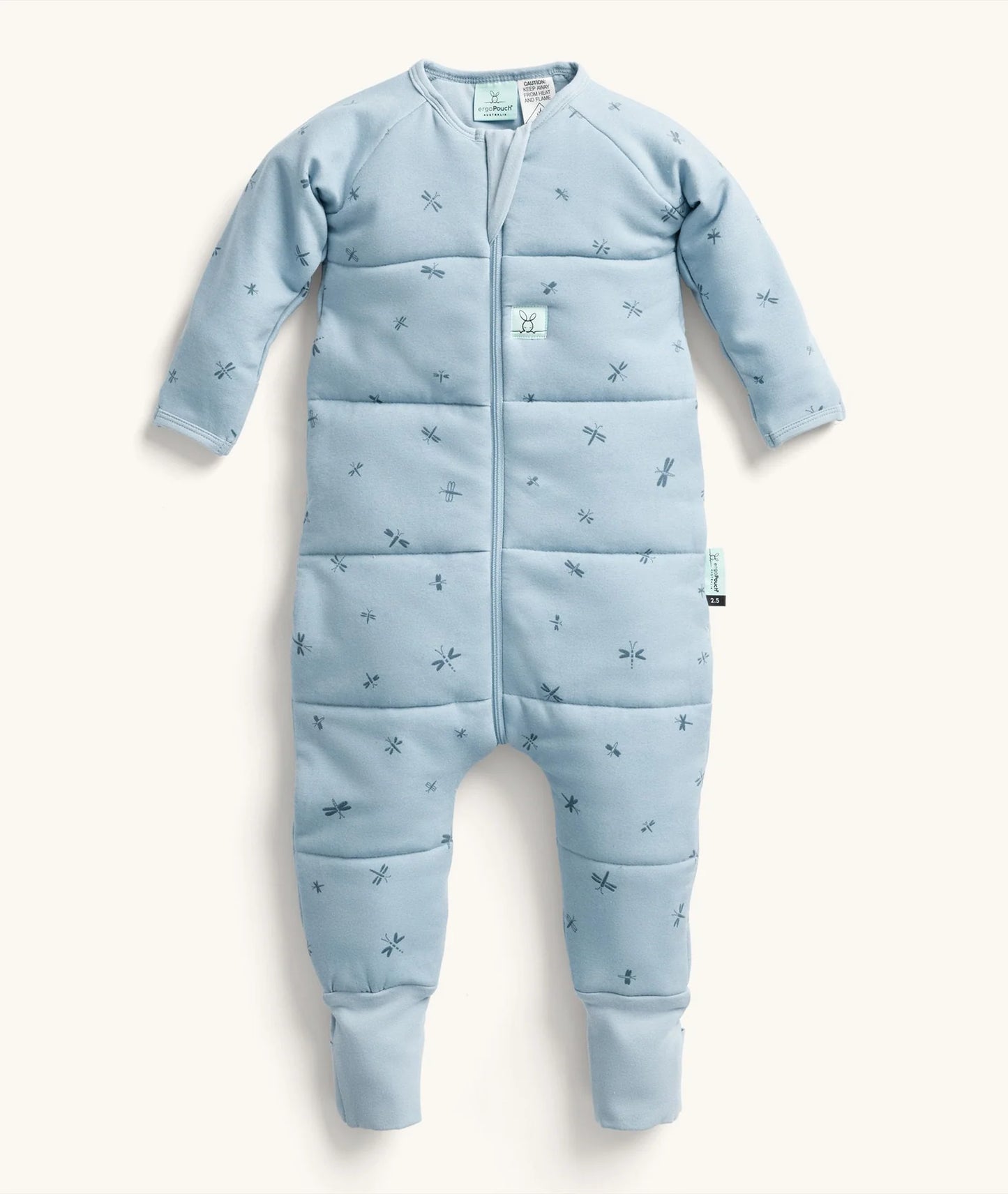 Ergo Pouch Sleep Onsie - 2.5 TOG - Dragonflies