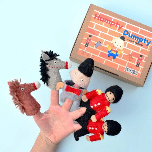 Tara Treasures Finger Puppet Set - Humpty Dumpty