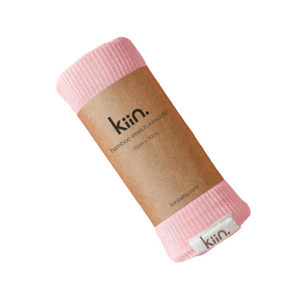 Kiin Bamboo Jersey Stretchy Wrap - Rose