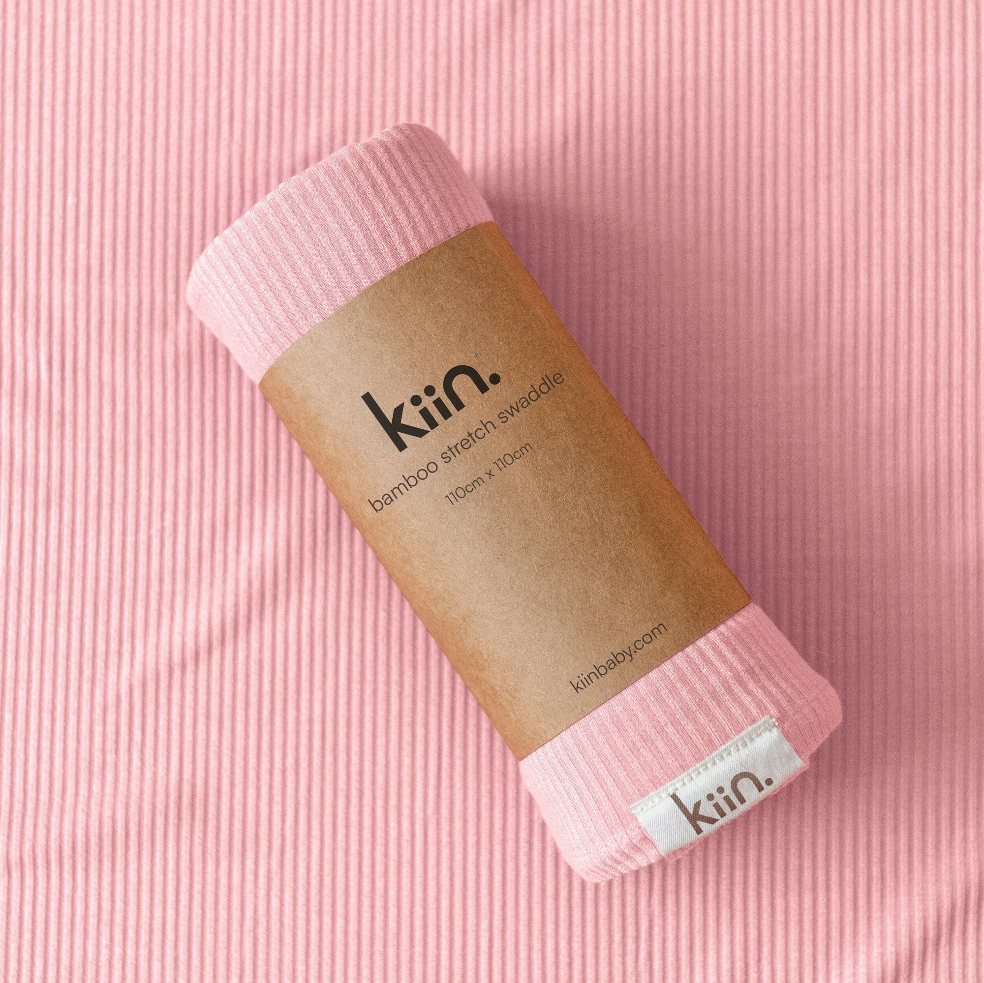 Kiin Bamboo Jersey Stretchy Wrap - Rose