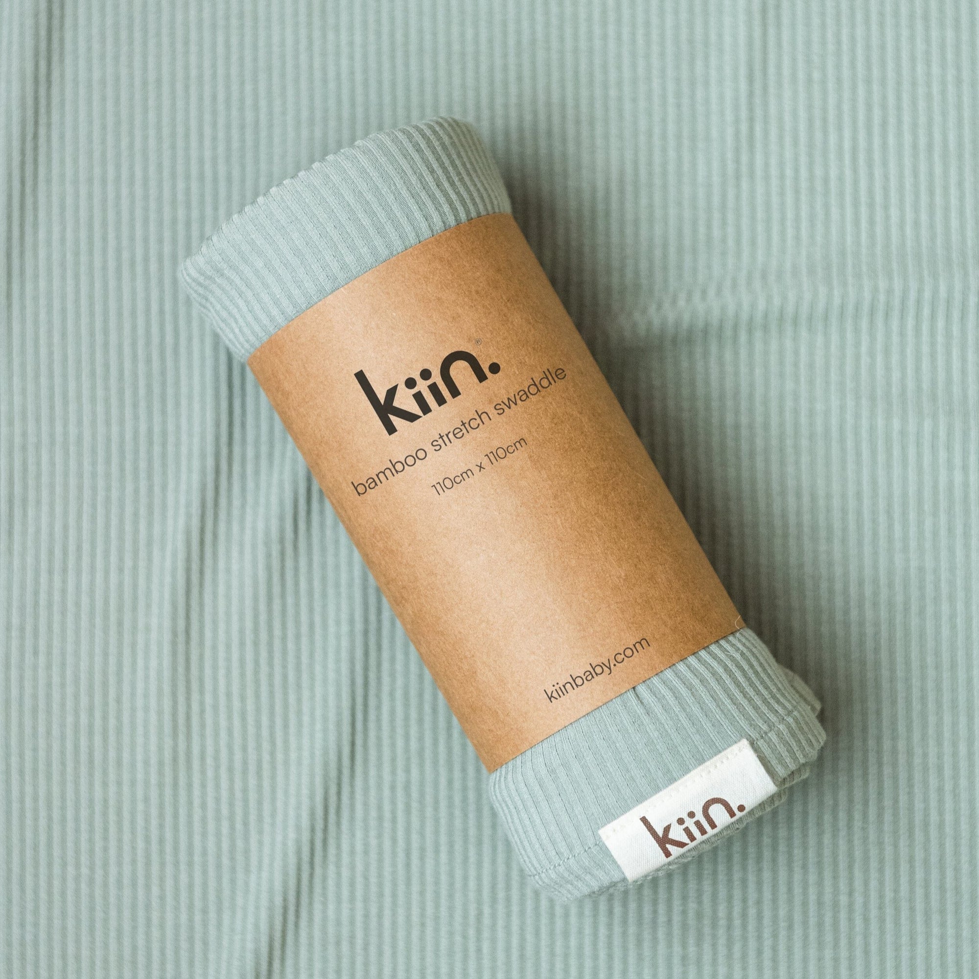 Kiin Bamboo Jersey Stretchy Wrap - Sage