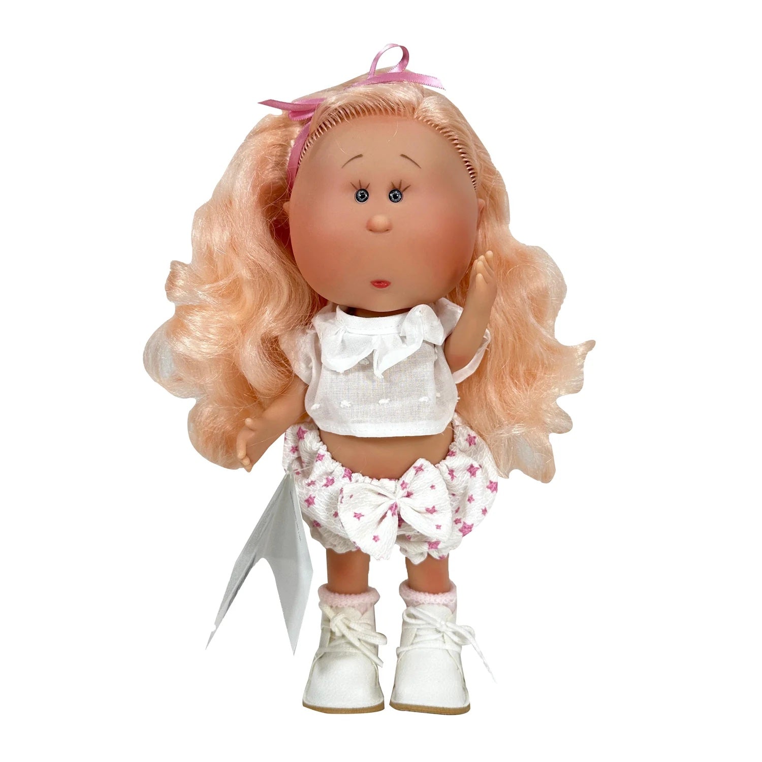 Nines D'Onil Handcrafted Collectible Doll - Mia Pink Stars