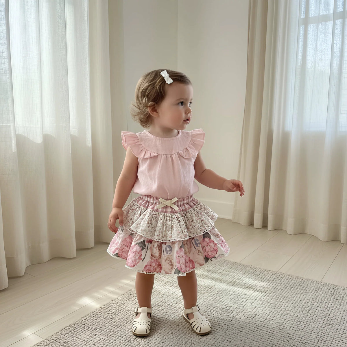 LOVE HENRY | TASMAN TOP | PINK LINEN